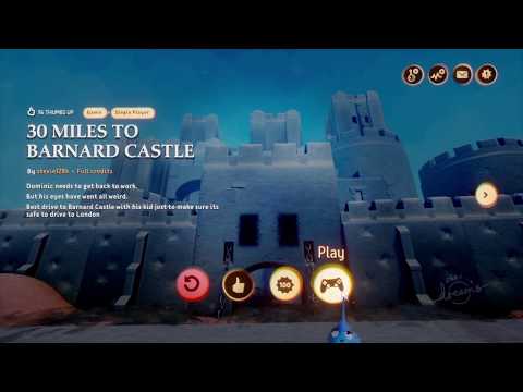 Vídeo: Alguien Hizo Un Juego De Conducción De Barnard Castle En Dreams