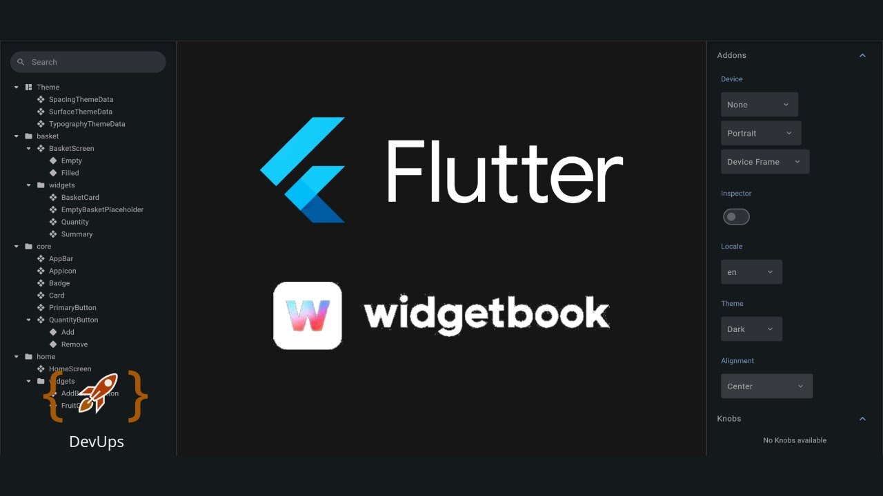 Unleashing WidgetBook : The Ultimate Flutter Widget Organizer