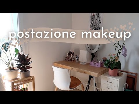 I'm organizing the new makeup station | Makeup collection