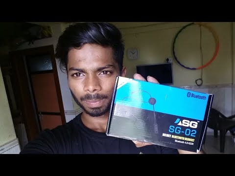 Convert your helmet into bluetooth headphone | ASG SG-02