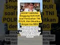 ROCKY GERUNG Ungkit GUS DUR Pisahkan TNI-POLRI Biar Fokus,#viralvideo #shorts