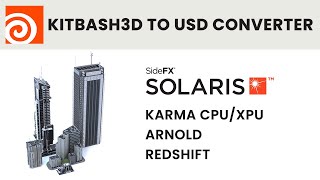 KitBash3D Houdini USD Converter - Tutorial