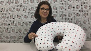 وسادة الرضاعة الجزء الاول : الباترون / Coussin d'allaitement première partie : le patron screenshot 2