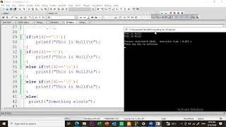 If-else in C