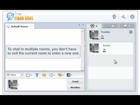 123 flash chat client rooms