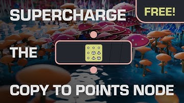 Easily copy different variants to points - FREE Houdini Digital Asset