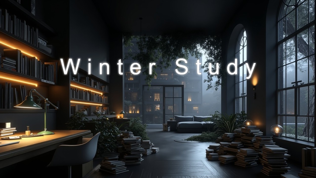 Hyperfocus Productivity February ~ Биты для глубокой работы для учебы зимой без отвлечений