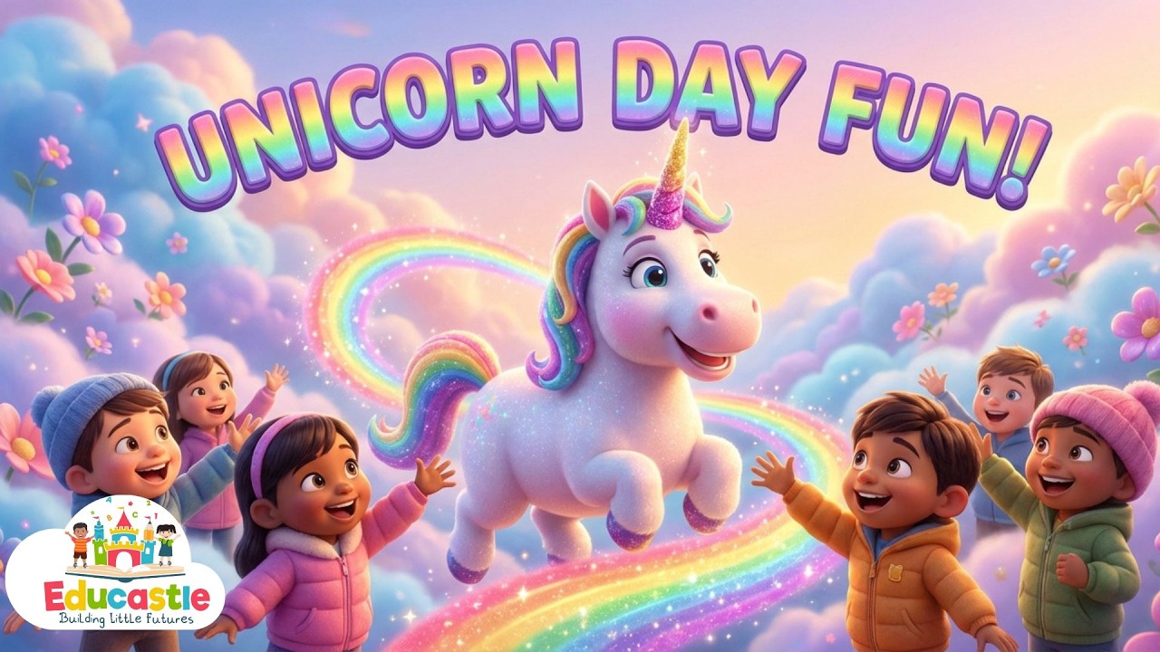 🦄 Unicorn Day 2026 Song for Kids | Magical Rainbow Unicorn