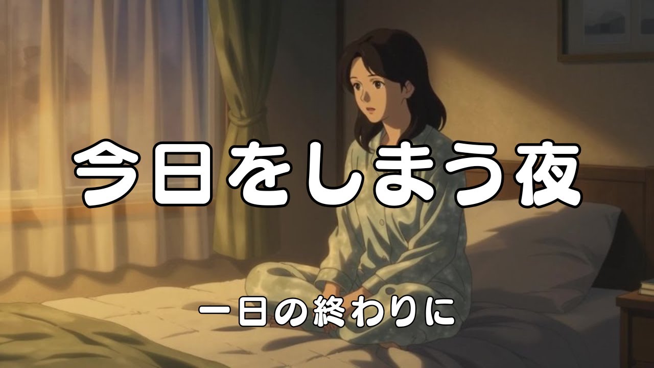 今日をしまう夜｜和モダン・ナイトバラード｜一日の終わりに | Hantack Music