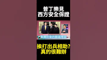 普丁願見西方給安全保證 澤倫斯基一頭熱承諾西方給不起 寰宇新聞 環球大戰線 