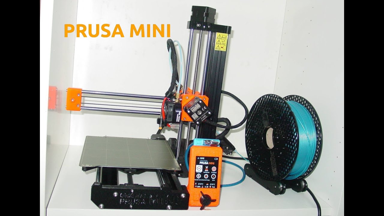3D Drucker Prusa Mini -Aufbau, Inbetriebnahme und Resumé - YouTube
