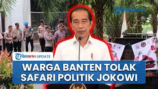 Puluhan Warga Demo Tolak Kedatangan Jokowi di Banten, Sebut Safari Politik Berkedok Budaya