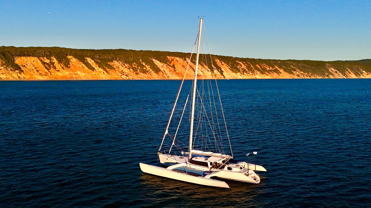 Тримаран Spirit XL — первый рейс после 6-месячного ремонта