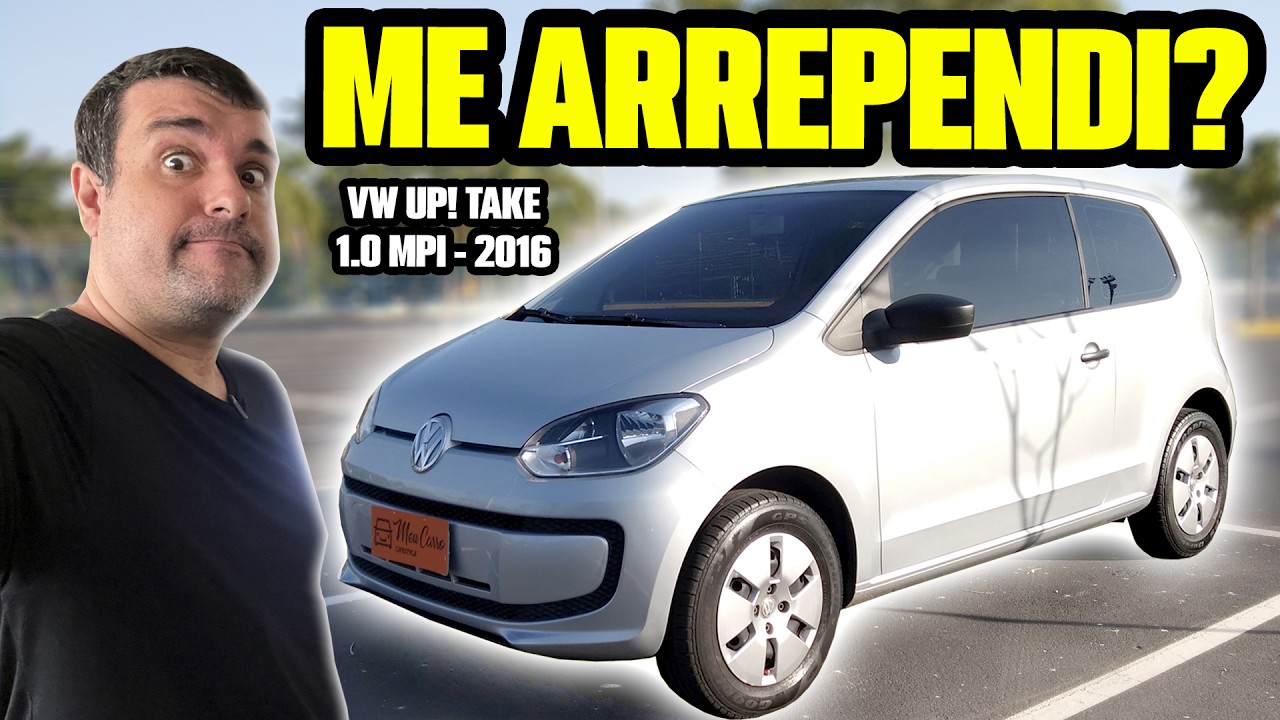 O MEU CARRO DO DIA A DIA: OPINIÃO HONESTA de DONO! POR QUE ESCOLHI um VW UP? DEFEITOS? CARO MANTER?