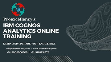 IBM Cognos Analytics Online Training for Beginners: Start Now!