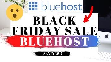 Bluehost Black Friday Deals 2023 Discount | Bluehost Cyber Monday Sale!