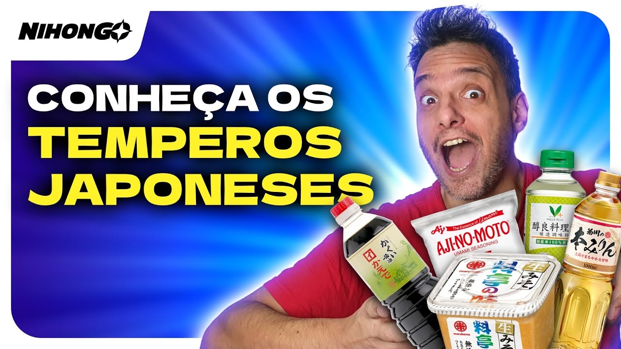 Conheça os TEMPEROS JAPONESES 🧂 | NihonGO