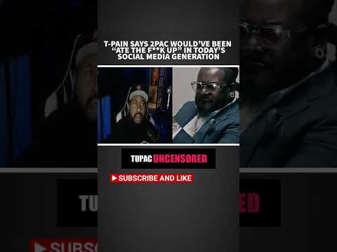 T-Pain Disses Tupac On Akademiks Twitch Stream #shorts