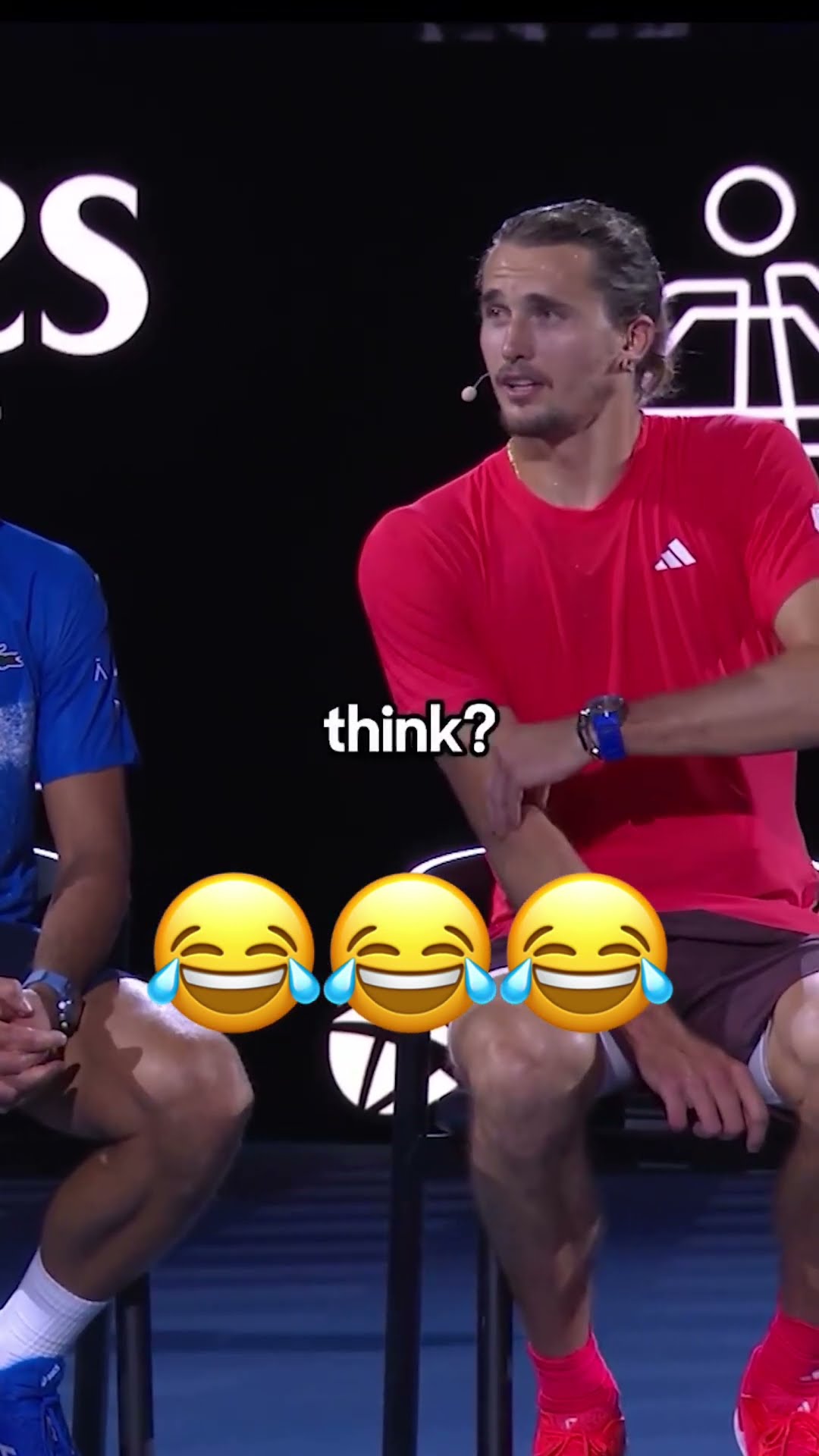 His reaction ?