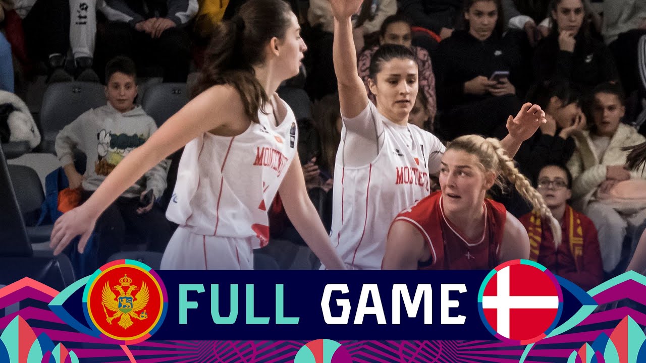 Montenegro v Denmark Full Basketball Game FIBA Women's EuroBasket
