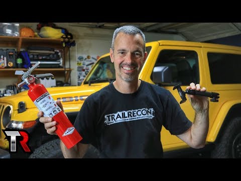 Jeep Fire Extinguisher Mounting Locations