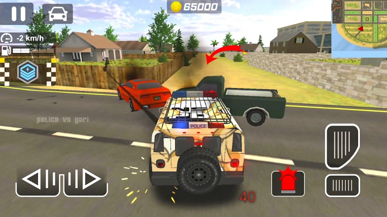 Jogo de Carro (Brincando com Carros) - Police Drift Car Driving Simulator 