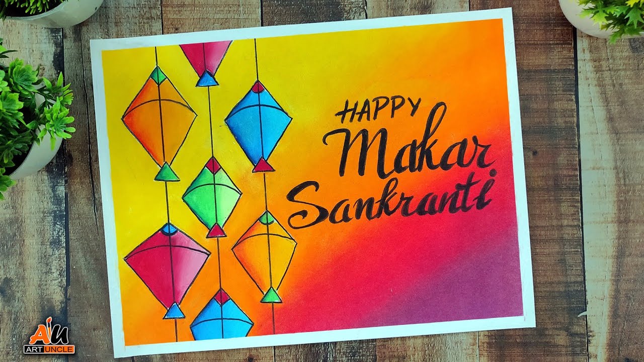 Happy makar sankranti holiday india festival background 5147175 Vector Art  at Vecteezy