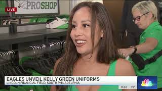 Kelly green rush: Eagles Fans Excited About New/Old Jerseys