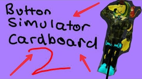 button simulator cardboard 2/1B water/ miguel an