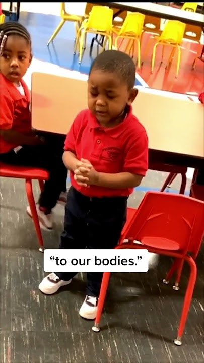 This little boy has the most adorable prayer to god 🙏