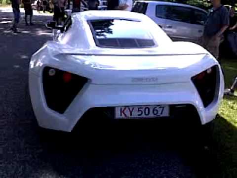 Zenvo ST-1 Engine start