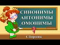 «Синонимы, Антонимы и Омонимы». Шпаргалка для школьника.