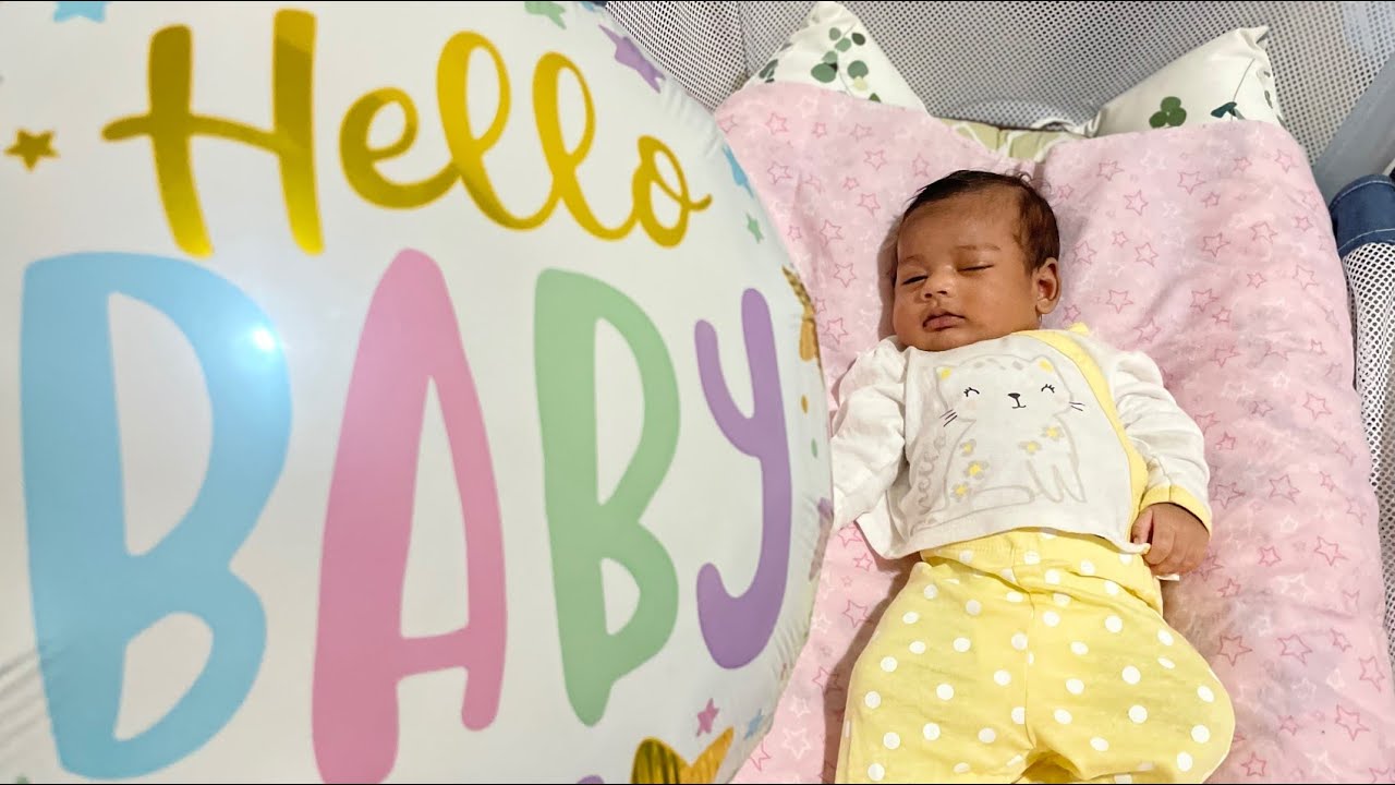 Month 0 Baby Siara Playing With Helium Balloon Naperville USA YouTube month-0-baby-siara-playing-with-helium-balloon-naperville-usa-youtube