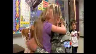 Soldier Surprises Daughter after 12 month tour