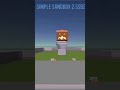 skibidi tolilet simple sandbox 2 #shorts #simplesandbox2
