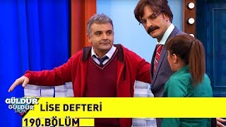 Güldür Güldür Show 190.Bölüm - Lise Defteri