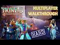 Trine 5 MULTIPLAYER WALKTHROUGH (Hard Puzzle)