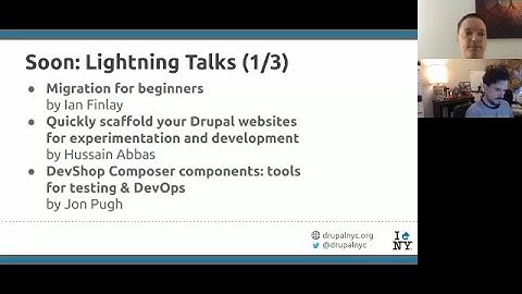 Virtual Drupal NYC Meetup October 7th, 2020 (full meetup)