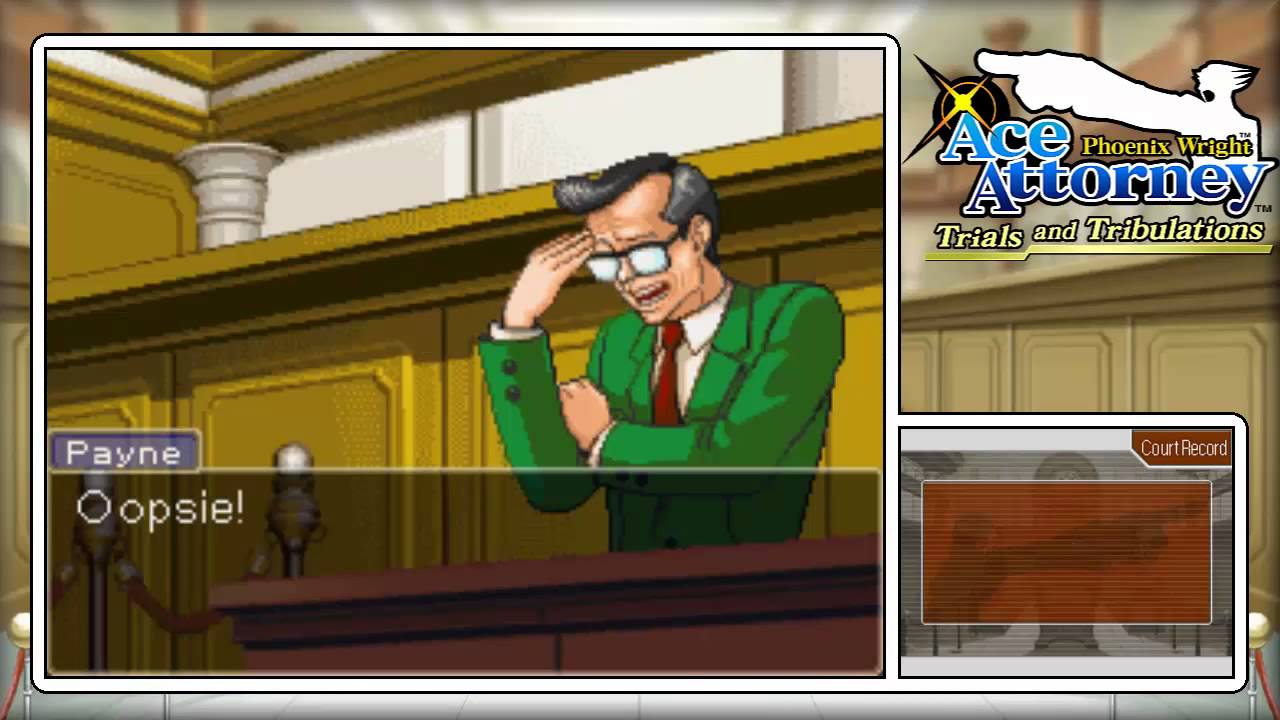 Phoenix Wright - Ace Attorney: Trials and Tribulations (Blind) Case 1 Part 1