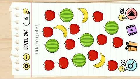 Brain Test Level 241 || Pick The Apples.