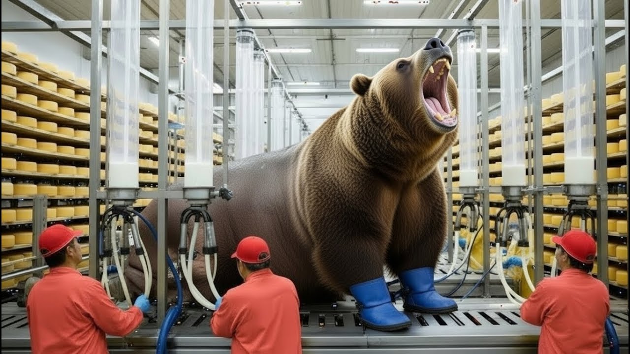 Inside the Bear Leather Factory: How Raw Bear Skin Becomes a $100,000 Luxury Coat (Full Process)
