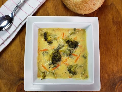 Broccoli Cheddar Soup Recipe | How to Make Broccoli Cheese Soup