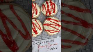 Copycat Crumbl Raspberry Cheesecake Cookies Recipe | Easy Homemade Cake Mix Cookies