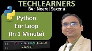 PYTHON For loop in 1 MINUTE