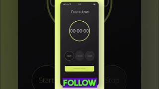 Day 14/100 Countdown Timer UI Design #shorts #design #dailyui