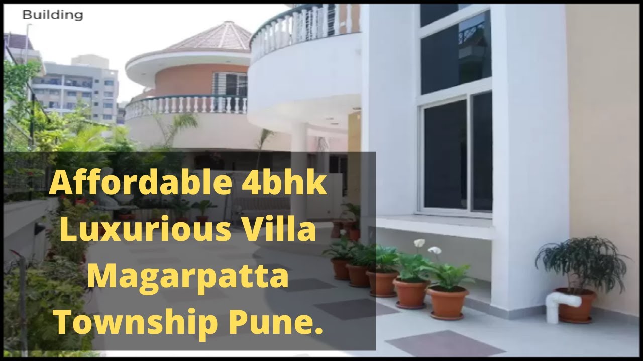 Luxurious 4bhk villa for sale Magarpatta Pune 4bhk Independent Villa