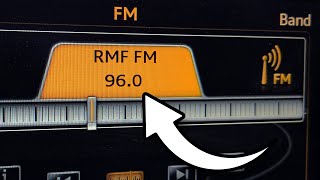 Audi A3 (8V) radio region change NAR/EU (FM frequency coding) screenshot 1