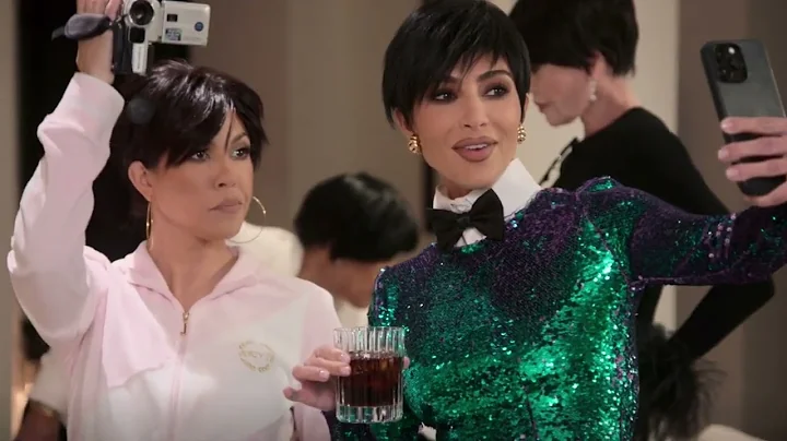 Kris Jenner Raction to Kylie, Khloe, Kim, North and Kourt Dressed up as her THE KARDASHIANS S3 EP7