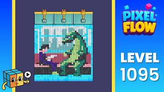 Pixel Flow Level 1095 (Hard) Walkthrough Solution Information