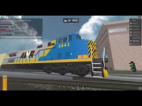 Roblox Awvr Freight Haul Departed Out Of Fuller Yard Youtube - railfanning awvr 777 roblox